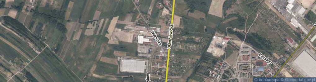Zdjęcie satelitarne Wałowska ul.